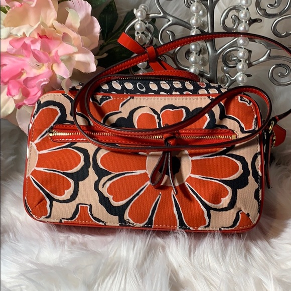 Coach Purse Desert Sky Poppy Flight Bag purse euc - Picture 4 of 8